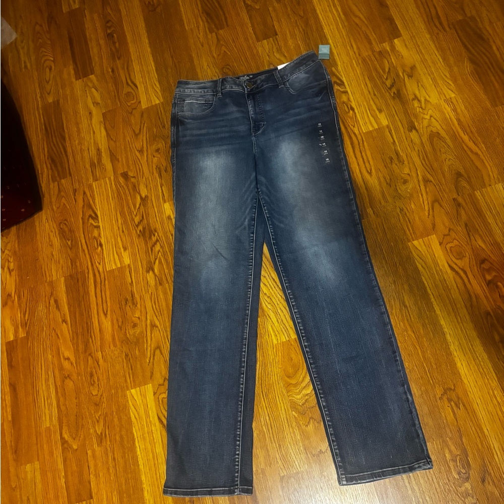 Maurices Midnight Blue Straight Leg Jeans